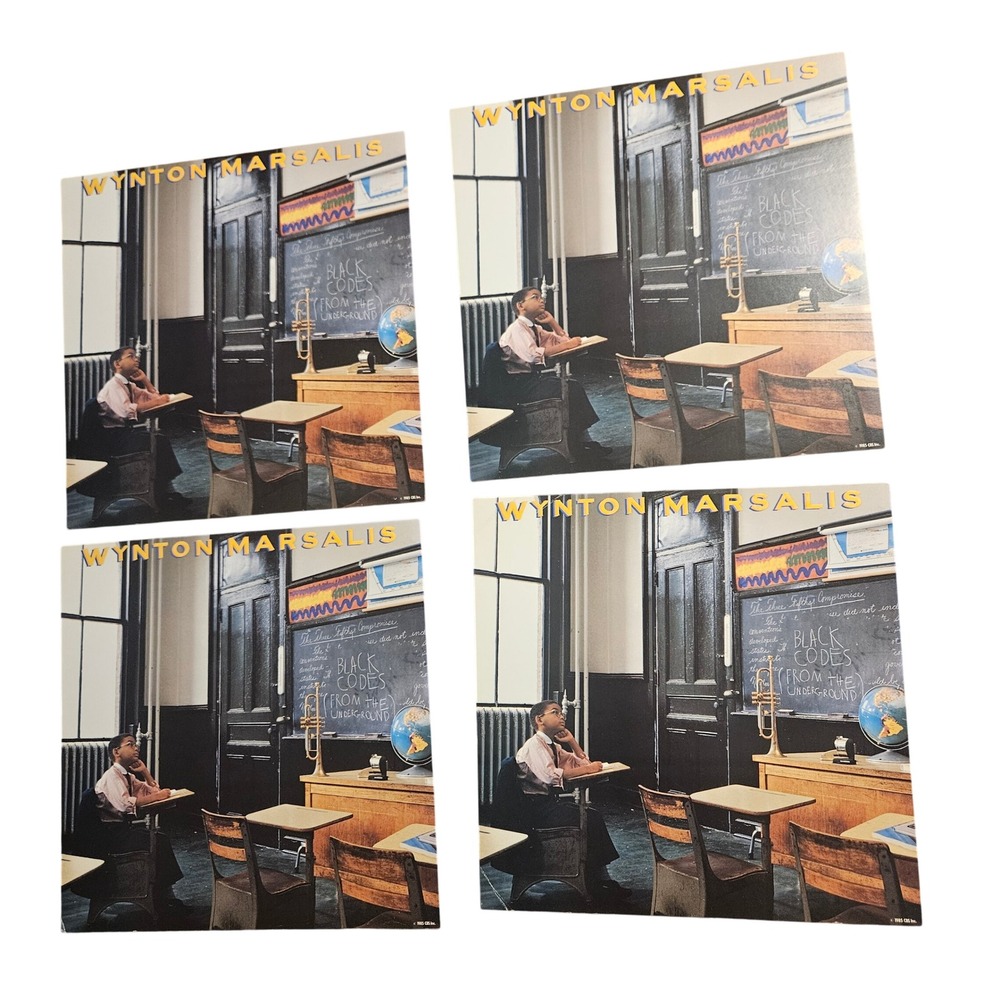 Wynton Marsalis Black Codes (From The Underground) 1985 Promo Flat Posters 12x12